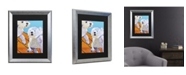 Trademark Global Pat Saunders-White Catch Me Matted Framed Art - 20" x 25"